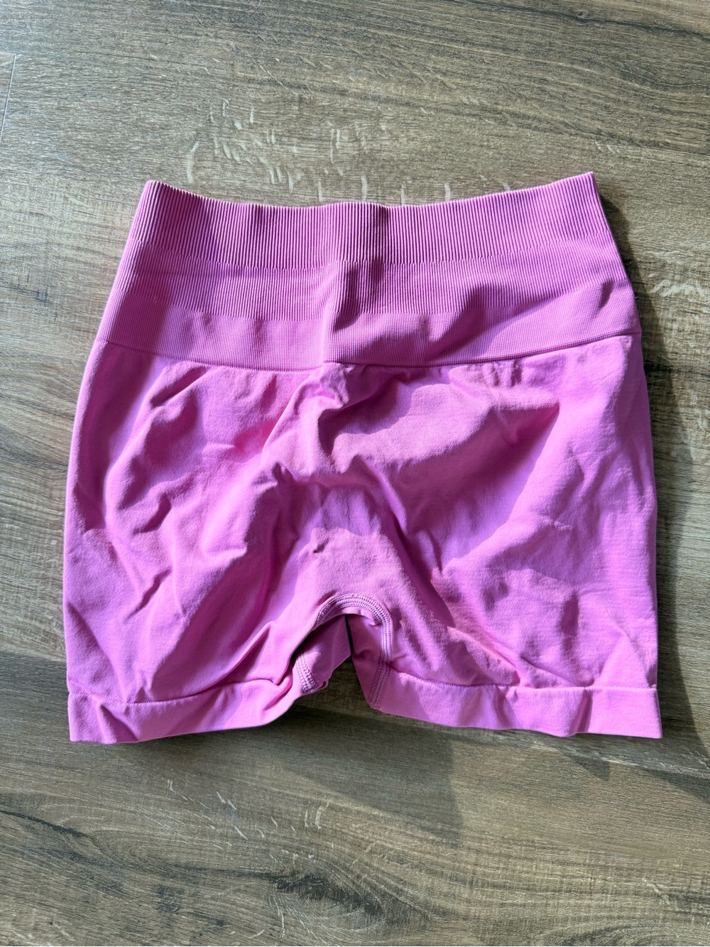 AYBL Pink Seamless High-Waist Biker Shorts